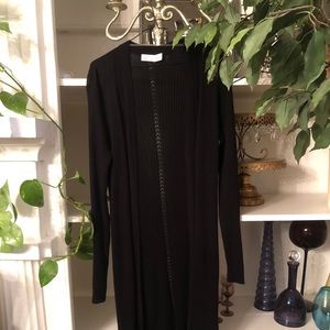 Time & Tru Floor Length Cardigan